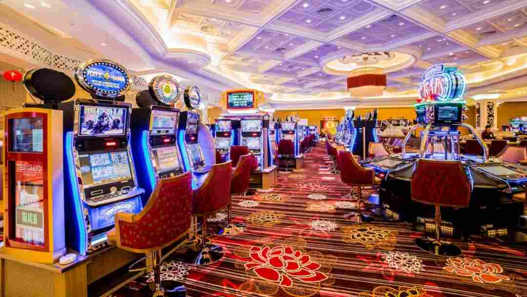 Crown Casino Poipet có nhiều máy chơi điện tử hiện đại